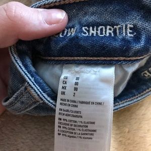 Mercian eagle jean shorts. Worn only 2-3 times